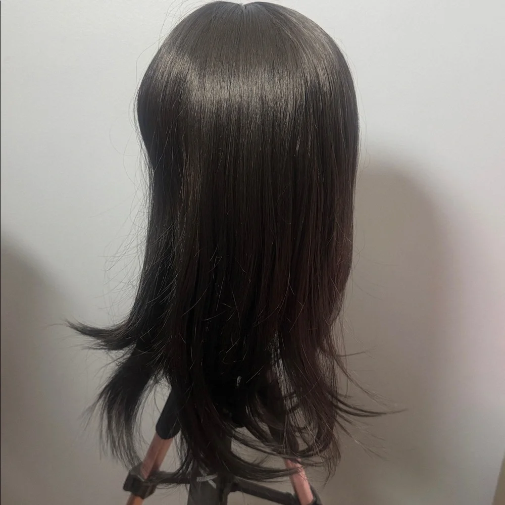 Black Women's Synthetic Wig topper